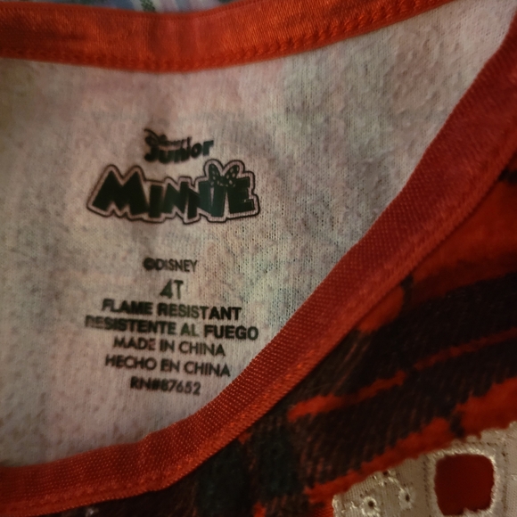 Minnie Mouse nightgown size 4t - Picture 3 of 4